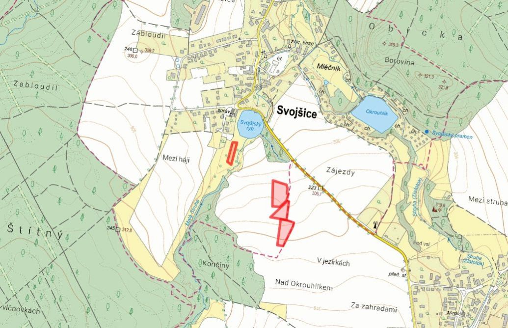 Zemědělská půda, prodej, Svojšice, Pardubice - 2
