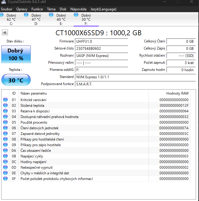 Crucial X6 1TB, CT1000X6SSD9 - 2