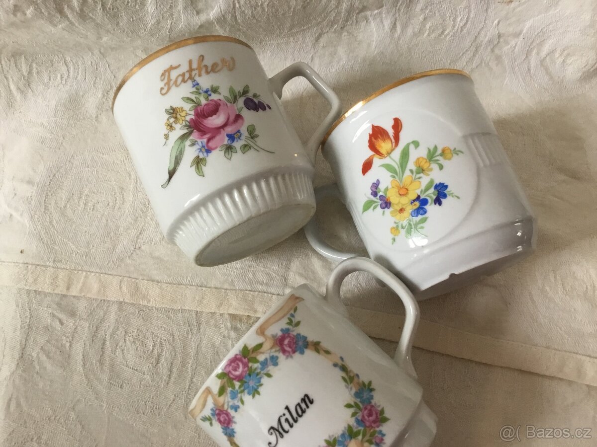 dobovy hrnek, sklenice k jubileu - 2