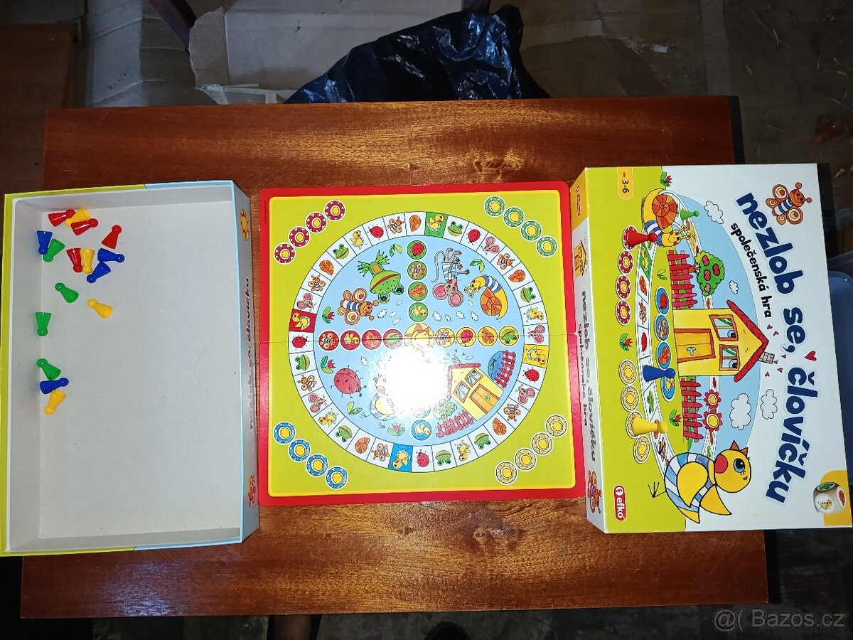 Společenské hry - ruleta, človíčku nezlob se, voltík - 2