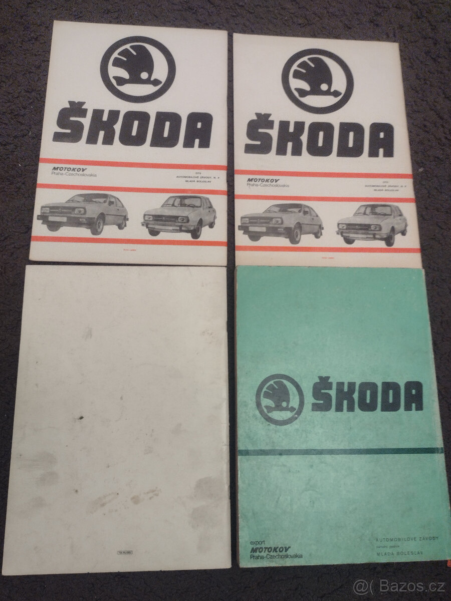 knihy ŠKODA, VÝPRODEJ - 2