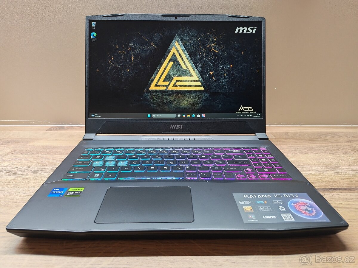 MSI KATANA 15 B13V_i7-13700H_16GB DDR5_RTX 4070 8GB - 2