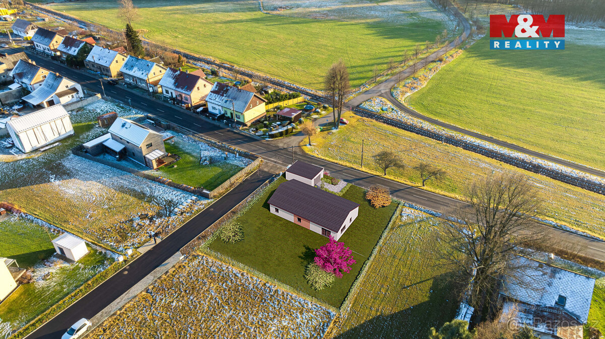 Prodej pozemku k bydlení+DPS, 969 m2, Nové Město pod Smrkem - 2