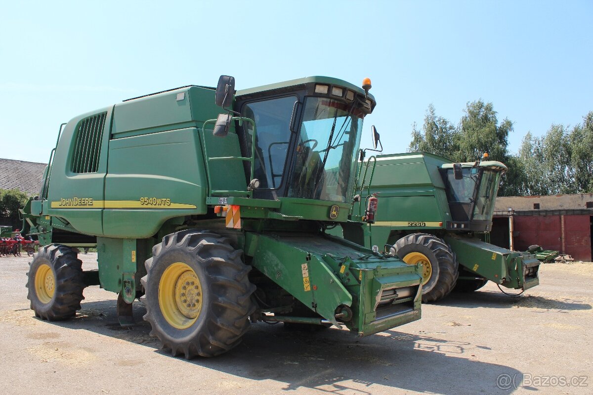 Kombajn Claas John Deere - 2