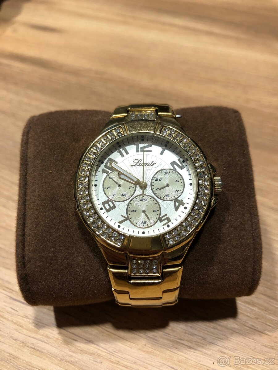 Dámské hodinky Lumir Gold - nová baterie - 2