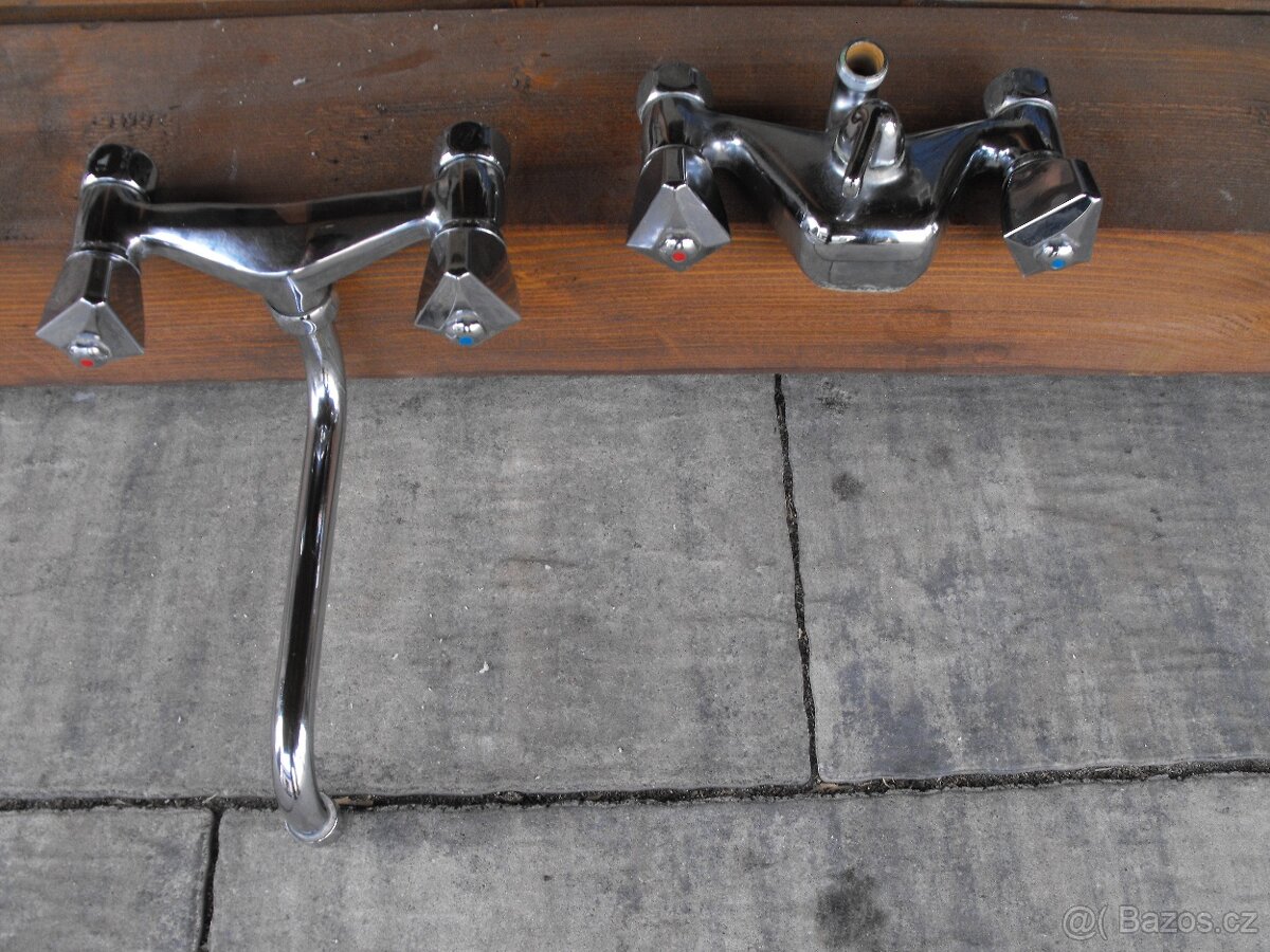 Vodovodní retro baterie,50 let staré,velmi kvalitní - 2