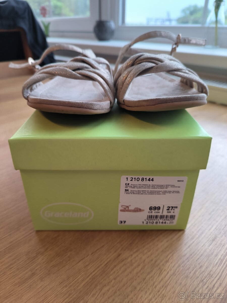 Dámské / dívčí sandály zn. Graceland vel. 37 - 2