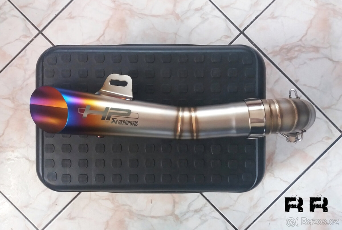 tlumič výfuk HP Akrapović R6 R1 FZ GSX MT09 CB ZX6R Z800 Z90 - 2