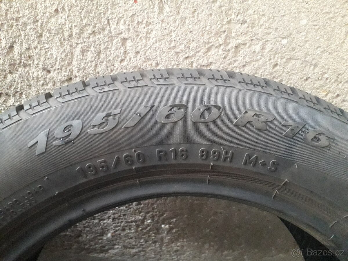 195/60R16 89H PIRELLI Snowcontrol 3 (ZIMA) - 2