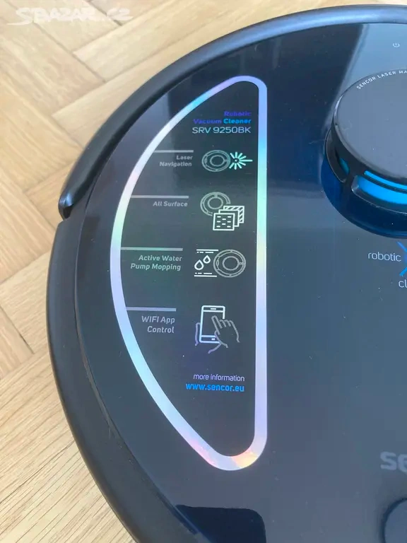 Robotický vysavač Sencor SRV 9250BK - 2