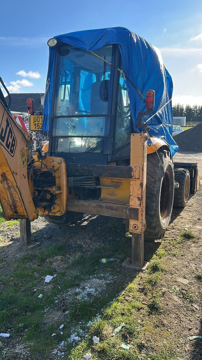 JCB MIDI rypadlo-nakladač TRAKTOR-BAGR - 2
