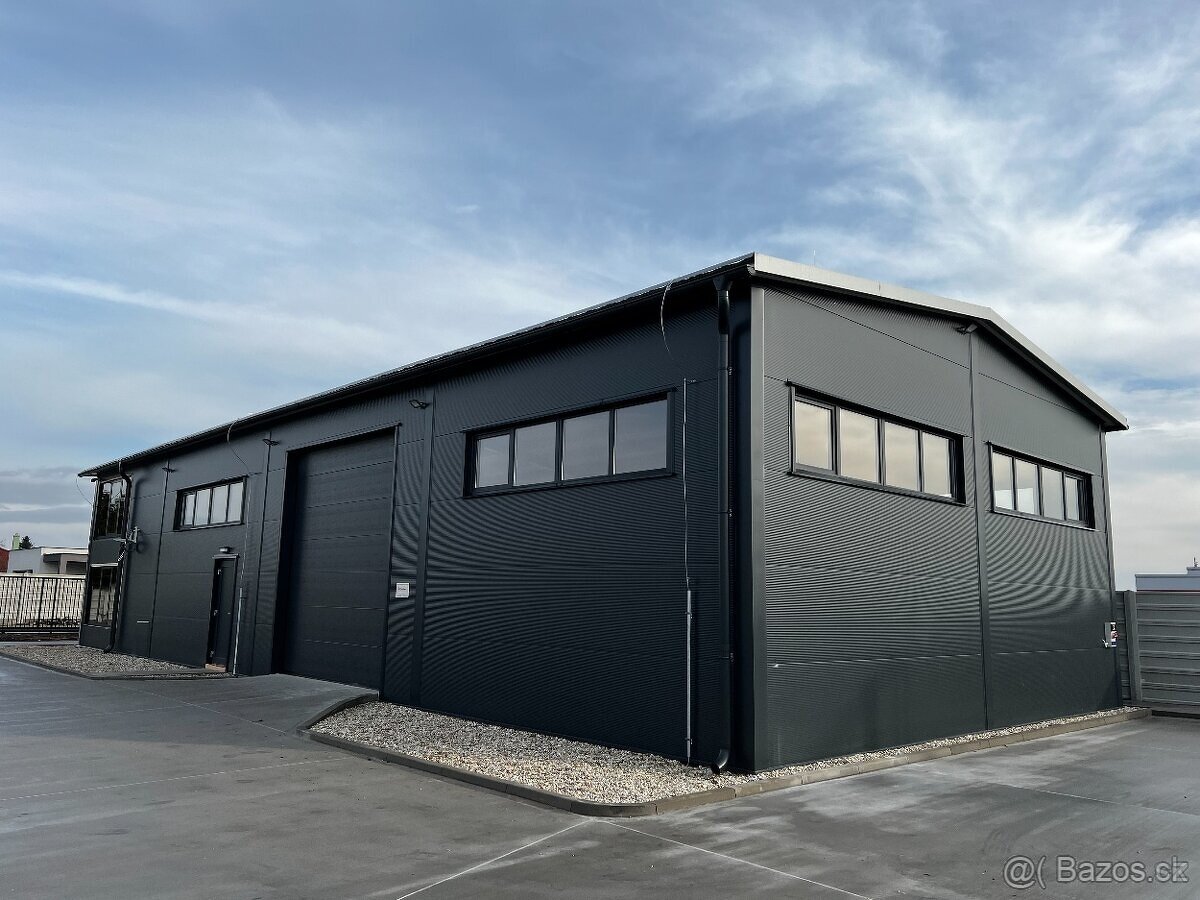 OCELOVÁ KONSTRUKCE HALY - MONTOVANÁ HALA 10x24x6m - 2