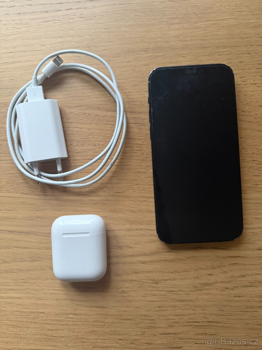 Apple iPhone 12 64GB černý + AirPods 2 (v ceně) – Brno - 2