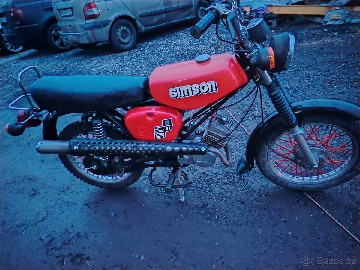 Predám Simson s51 enduro - 2