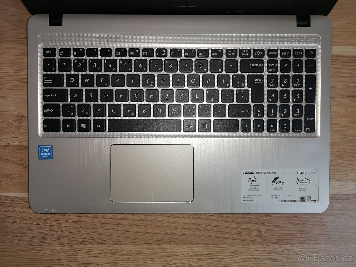 Notebook Asus VivoBook X540S - 2