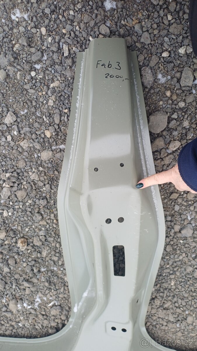 Prah Škoda Fabia III levý výřez - 2