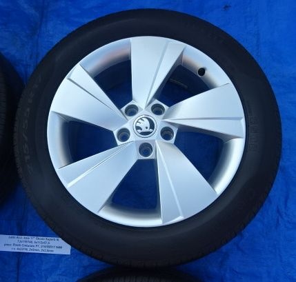 Letní ALU kola 17" Škoda - 2