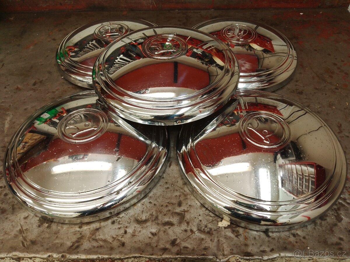 Chromované poklice - 2
