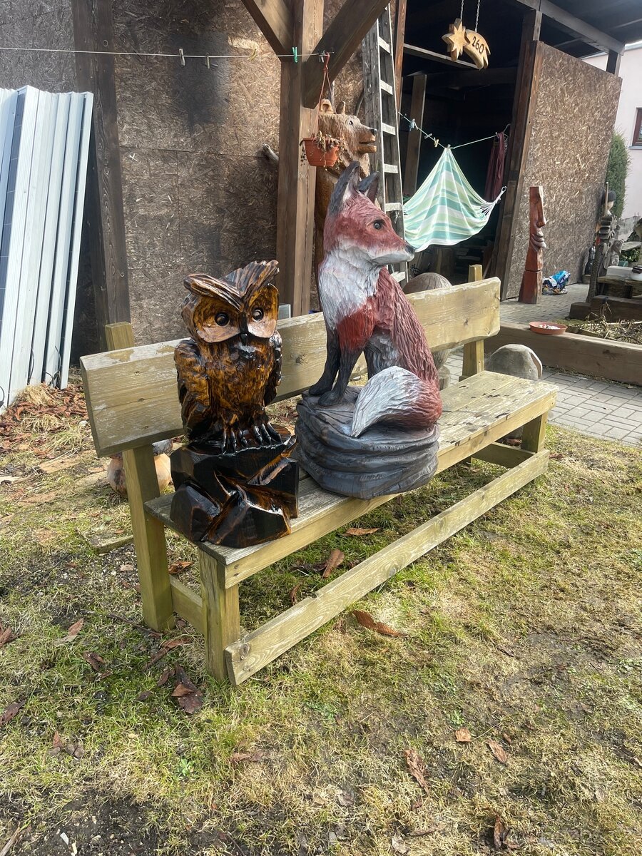 Liška ze dřeva - 2