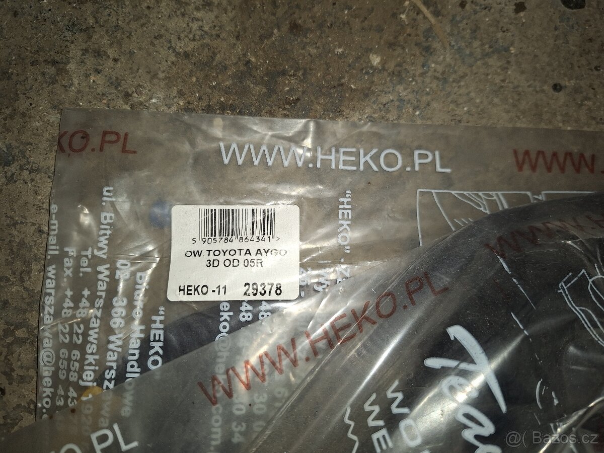 Ofuky oken Toyota Aygo 3dver. - 2