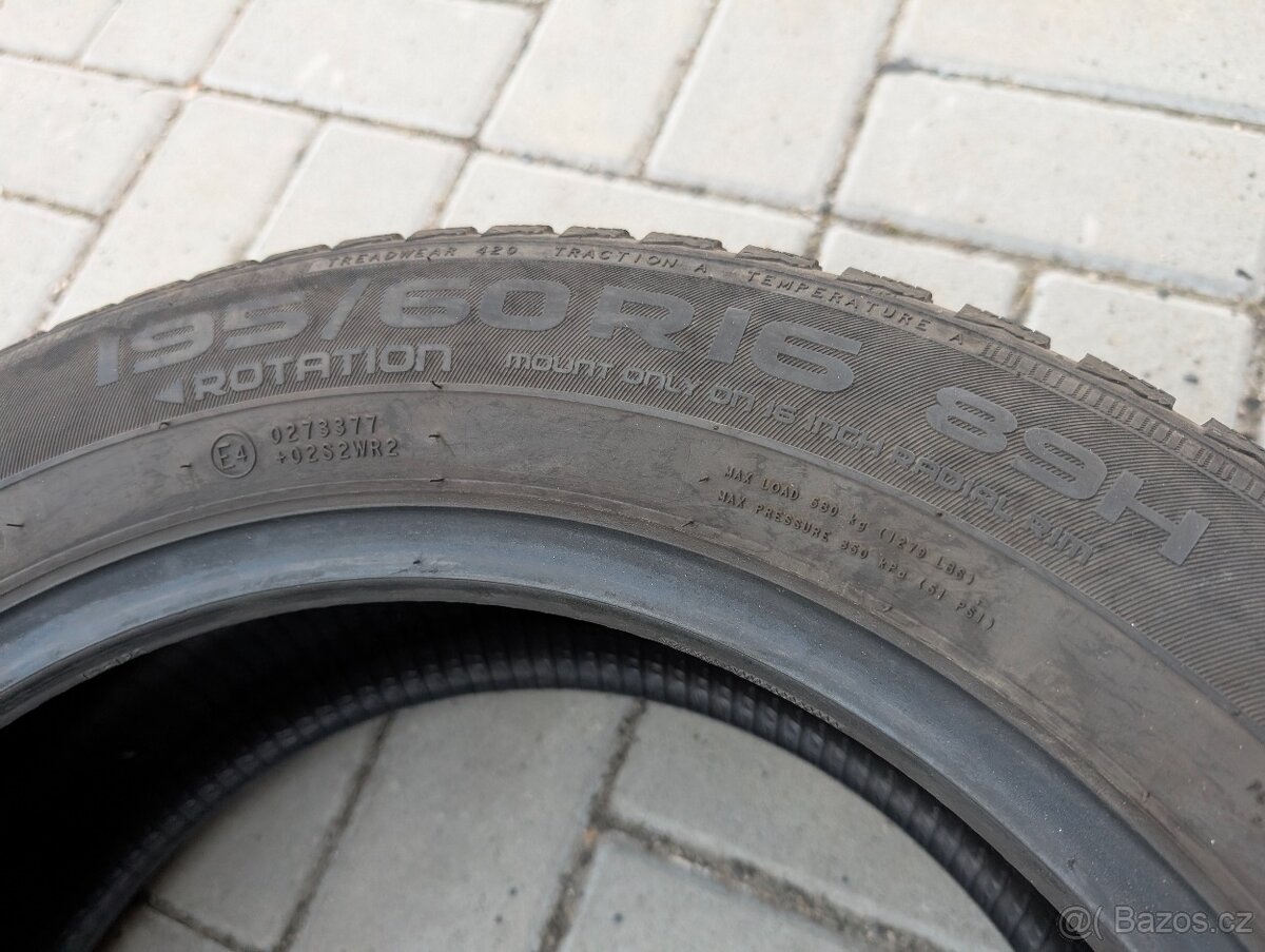 Zimní pneu Nokian 195/60 R16 - 2