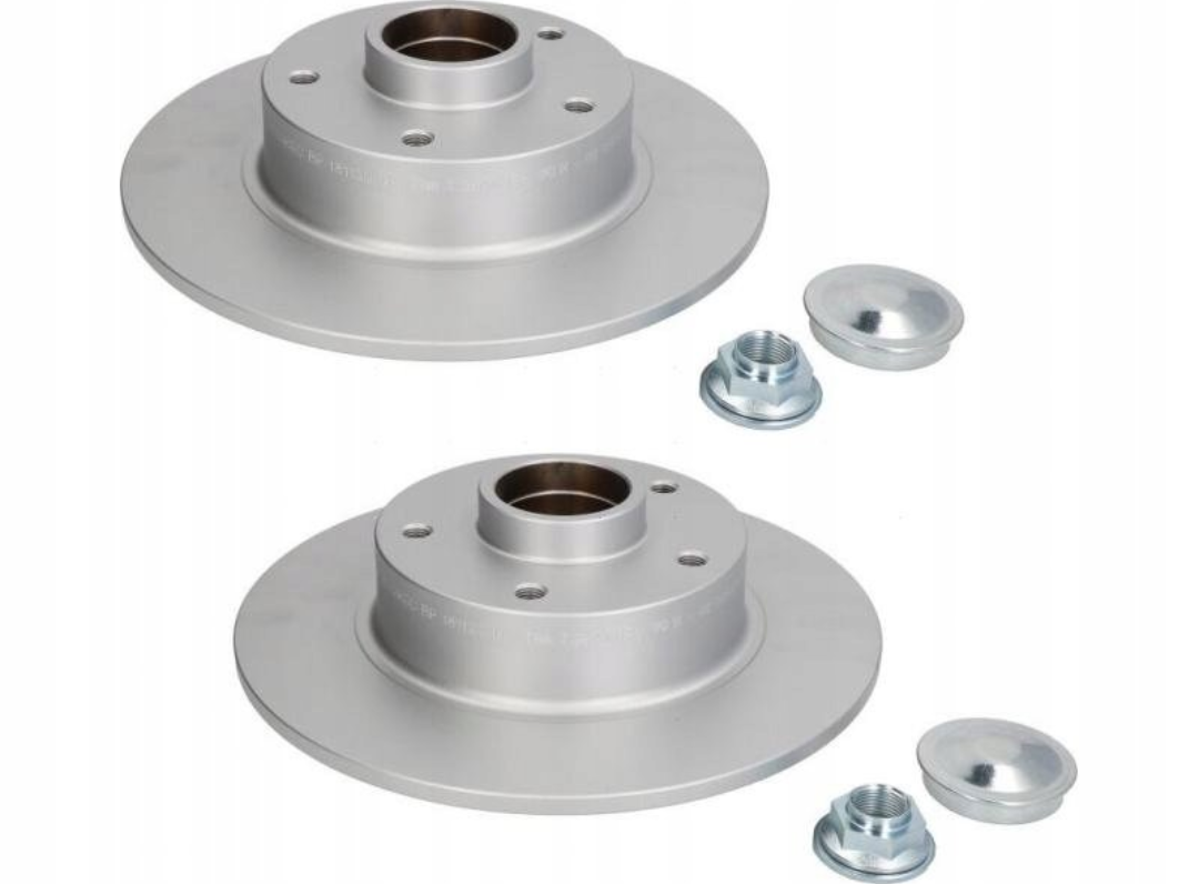 Zadní kotouče Renault Megane 4, 5dv. s ložiskem nové - 2