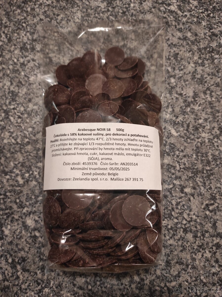 Belgické čokolády Arabesque - 2