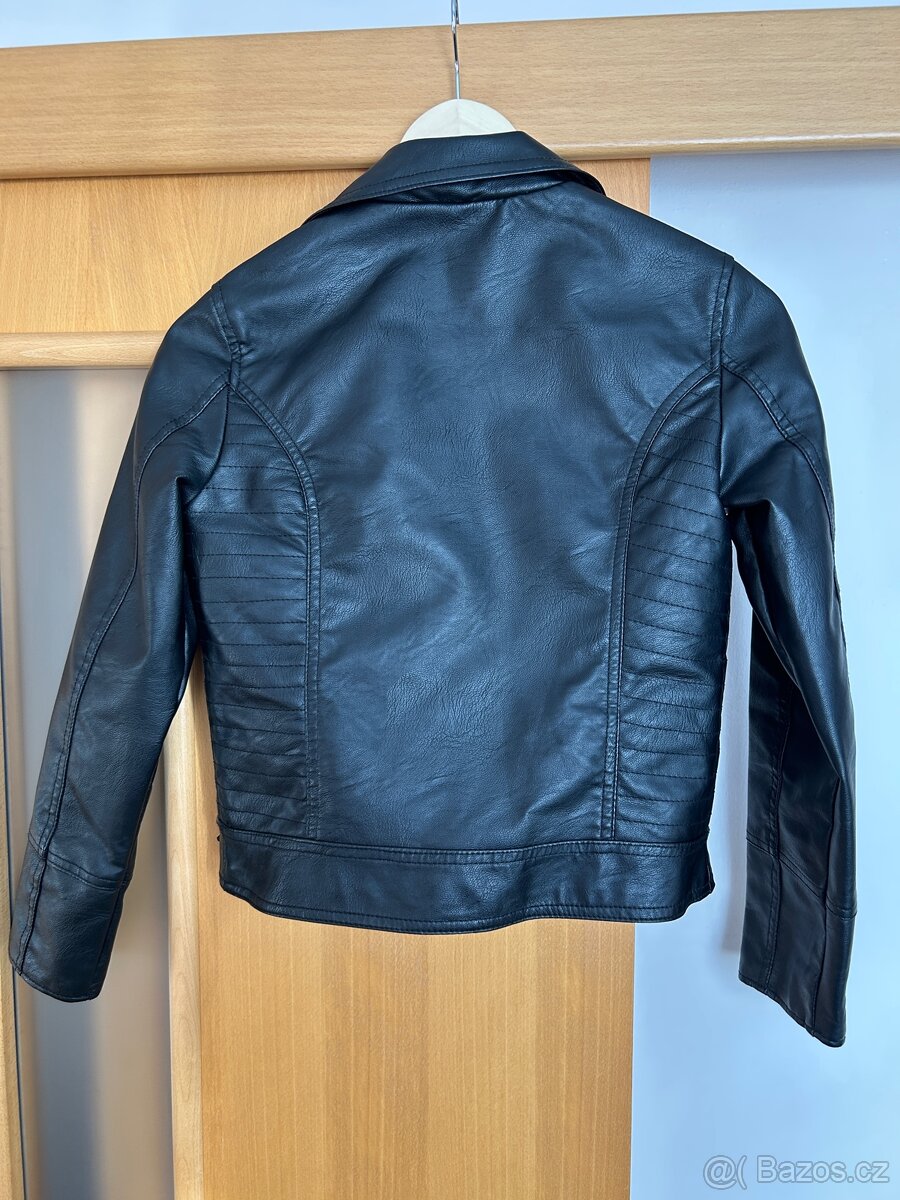 Dívčí koženková bunda 12- 13 let (152-158) - Terranova - 2