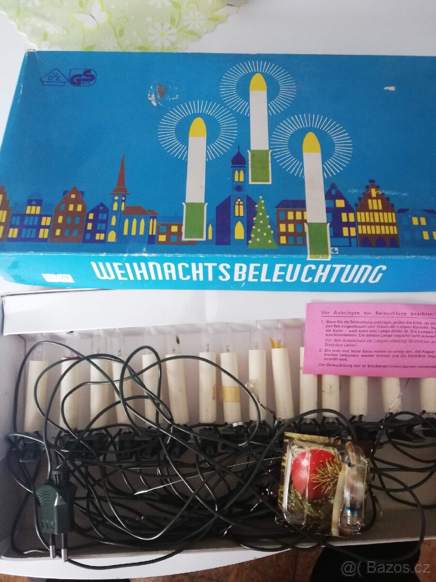 Vánoční osvětlení retro světýlka - 2
