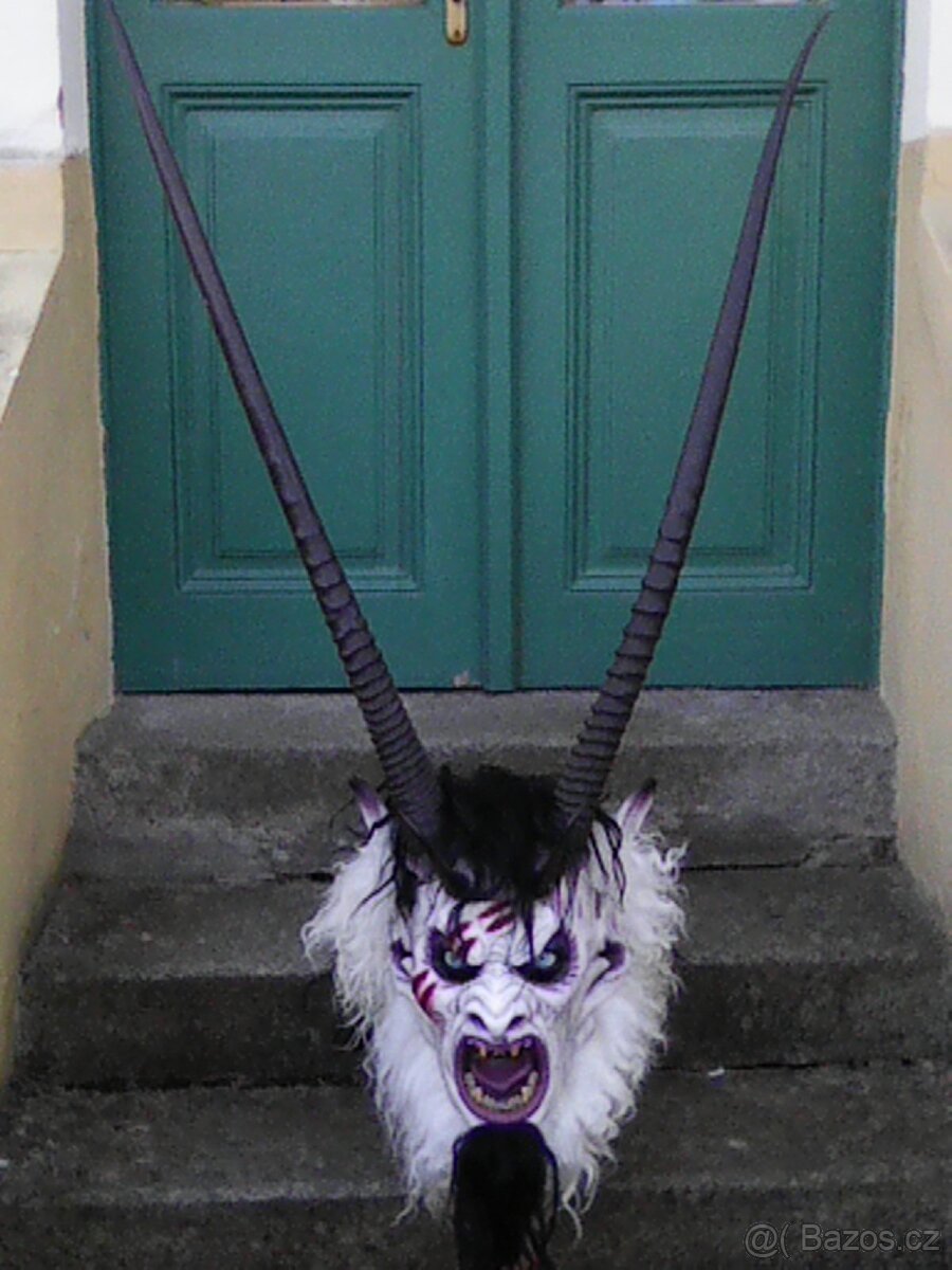 krampus maska DÉMONA - 2