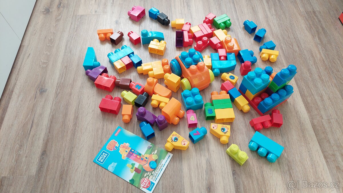 Mega bloks kostky Fisher-price, 2 sady - 2