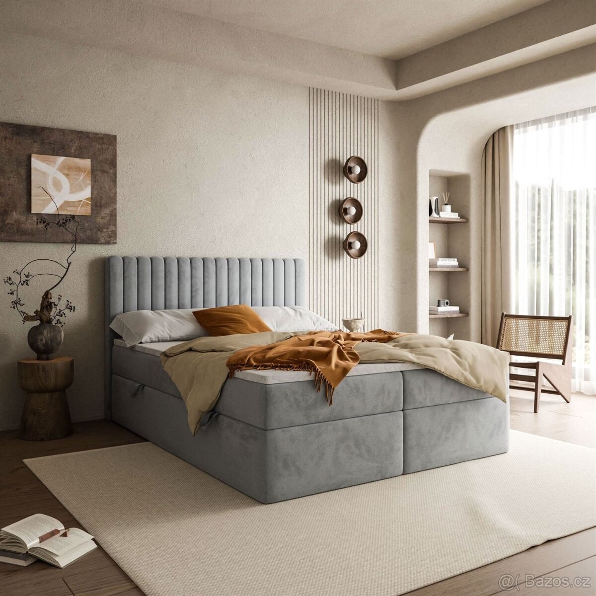 Čalouněná postel Jane 160/180x200cm Nová - 2