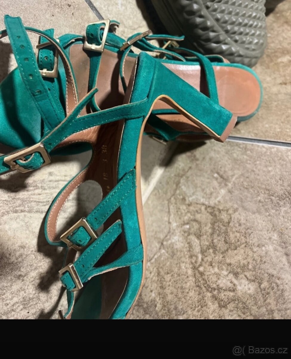 Baldowski sandaly zelené 36 - 2