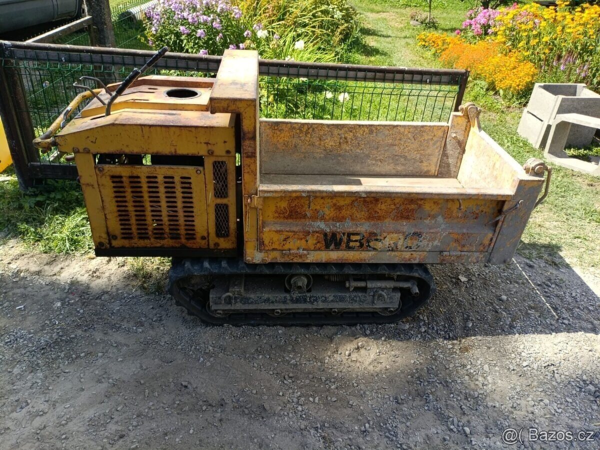 Pásový dempr yanmar - 2