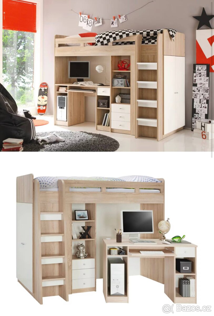 Dětská patrová postel - 2