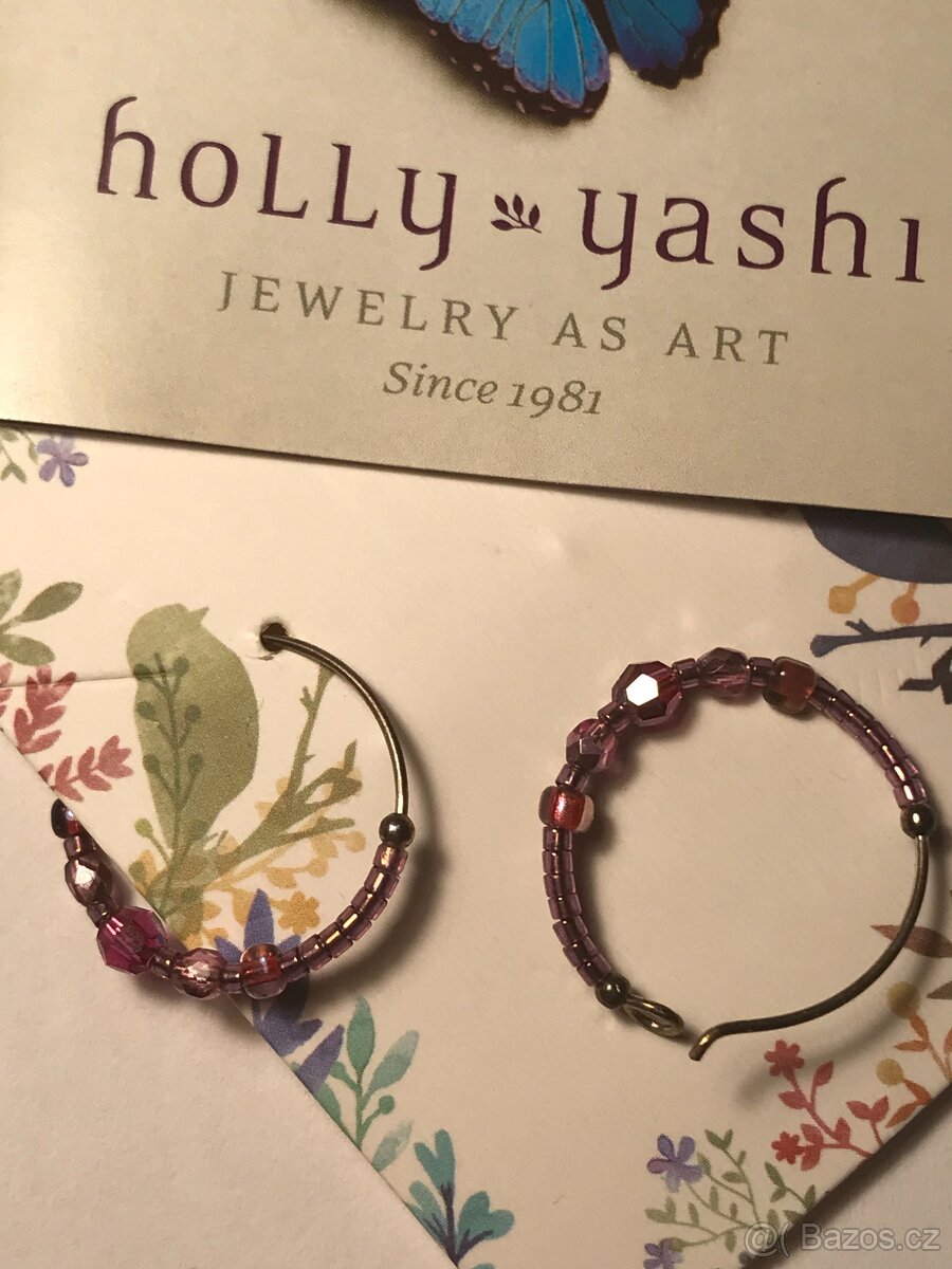 Skleněné náušnice - ruční výroba - 2