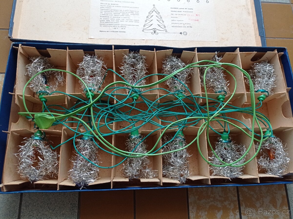 Retro vánoční osvětlení - 2