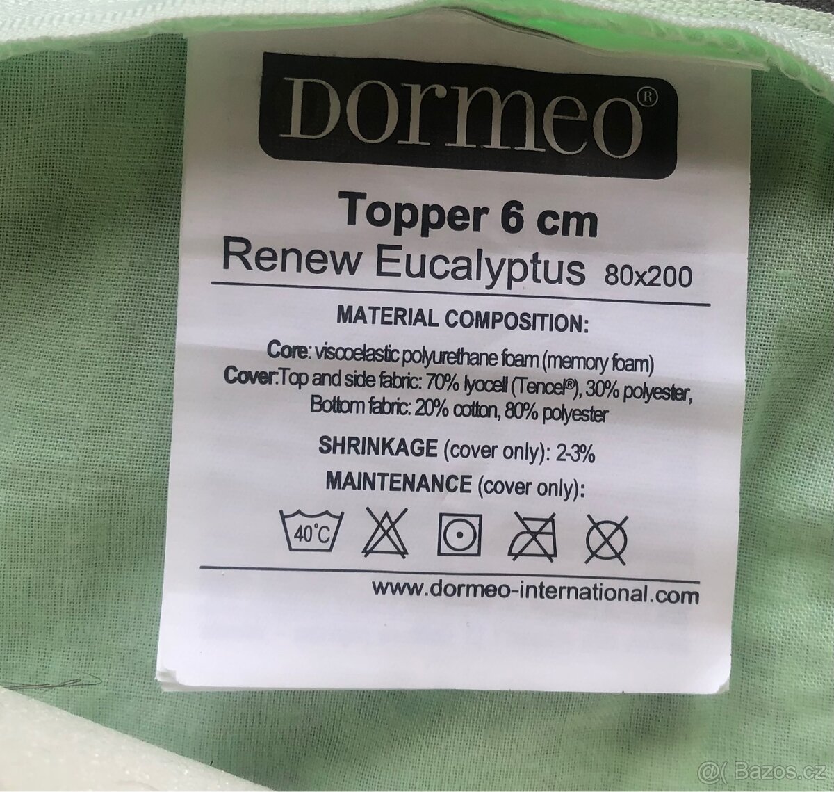 Nadmatrace Dormeo Renew Eucalyptus - 2