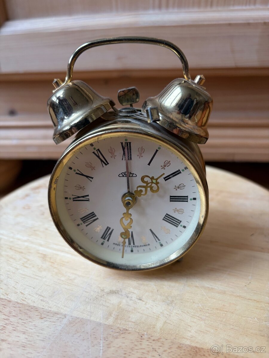 Stary budik a hodiny PRIM - 2