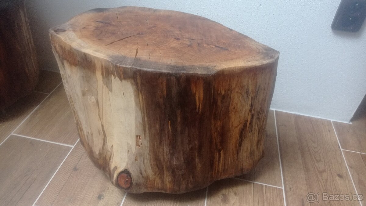 Stolek ze špalku 2 - 2