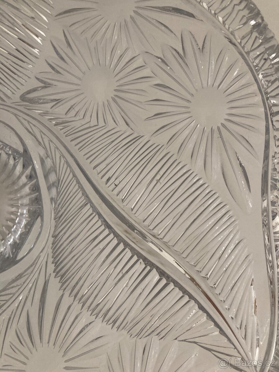 Skleněná dezertní mísa - 2