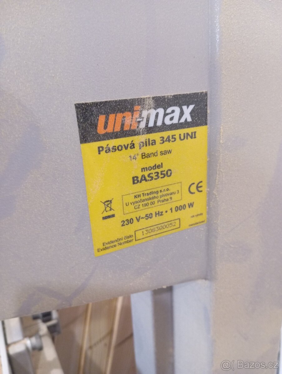Pásová pila 345 UNI na dřevo - 2