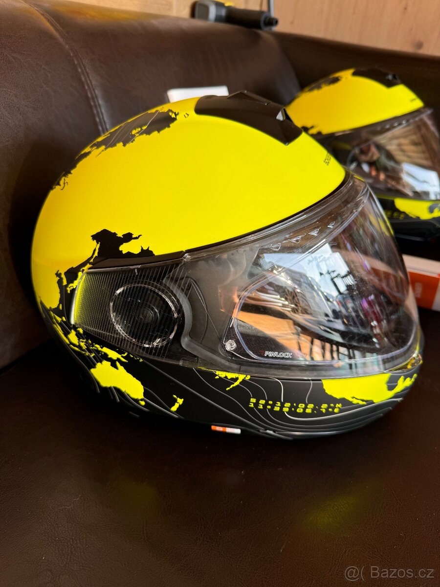 2xSchuberth C4 Pro Magnitudo Yellow,stav nových - 2