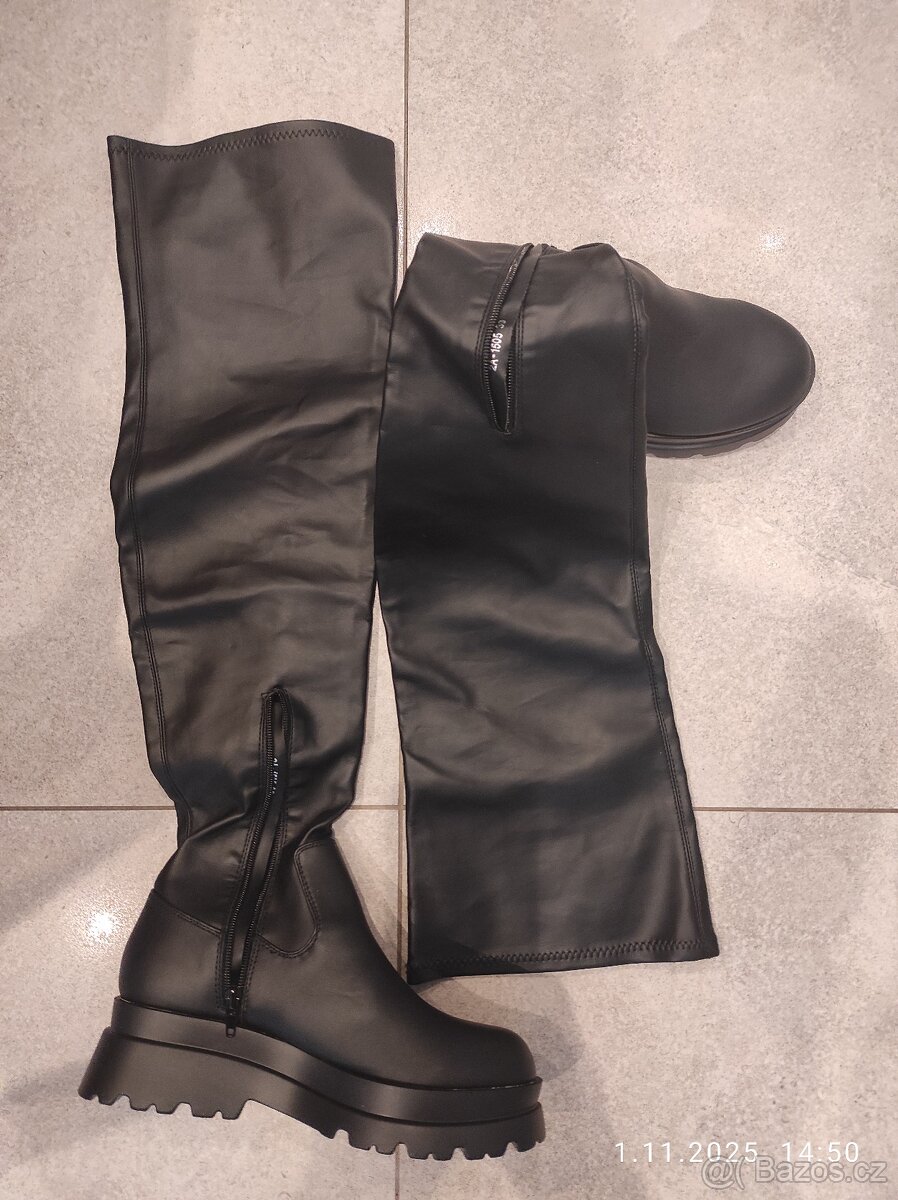 Dámské vysoké kozačky - 2