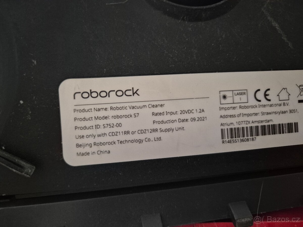 Robotický vysavač Roborock S7 černý s mopem - 2