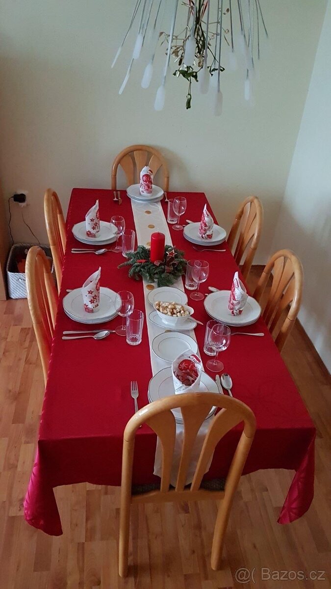 6x masivní židle s polstrováním - 2