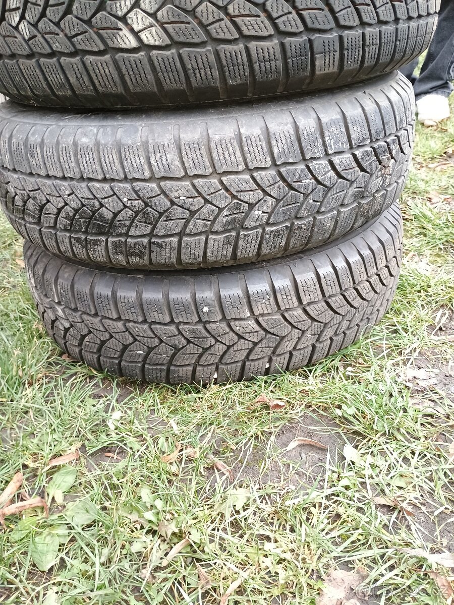 Málo jetá sada fabia 165 70 14 zima 5J 5x100 14 - 2