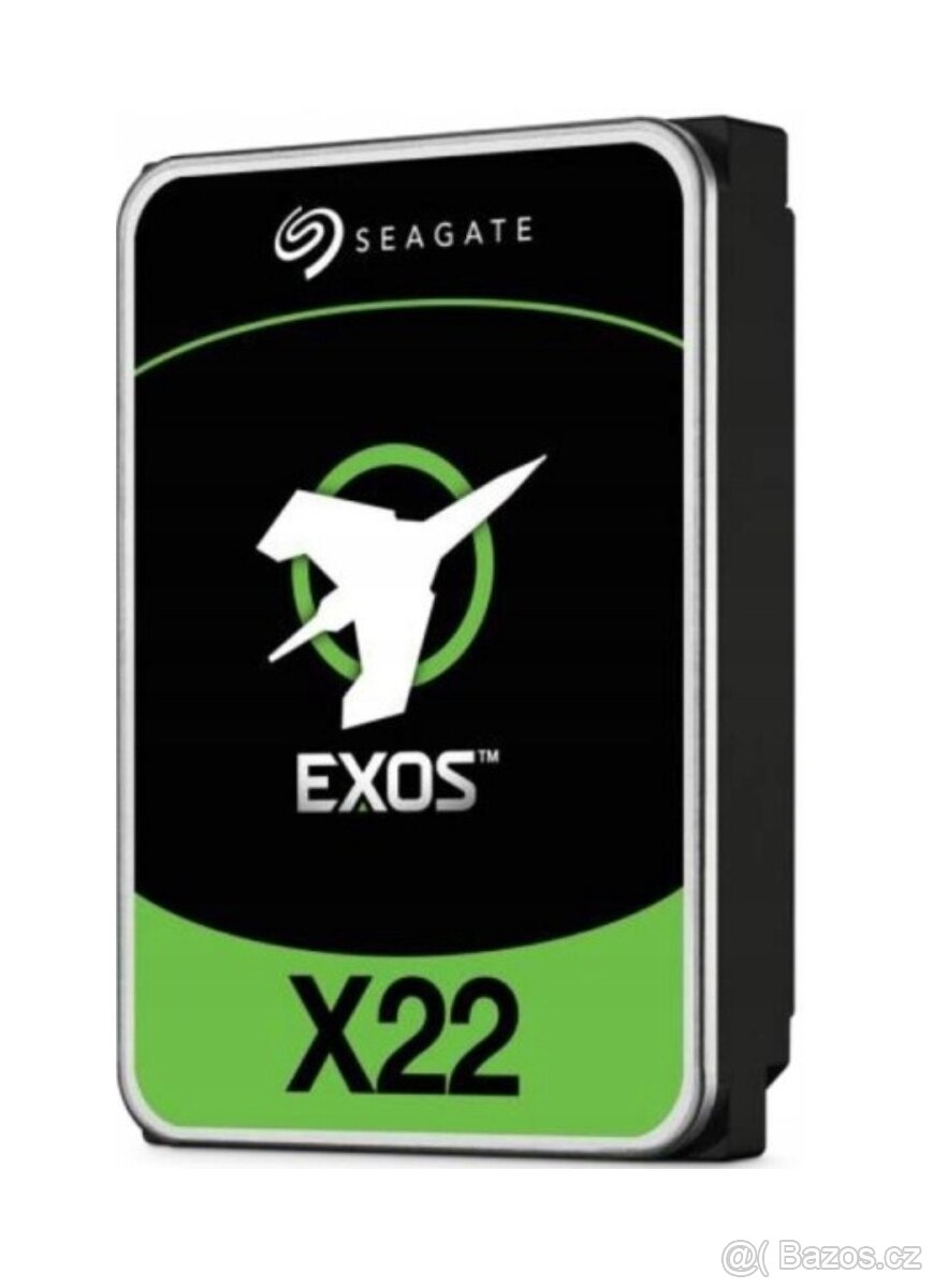 2x Seagate EXOS X 22TB CMR SATA záruka 06/2026 - 2