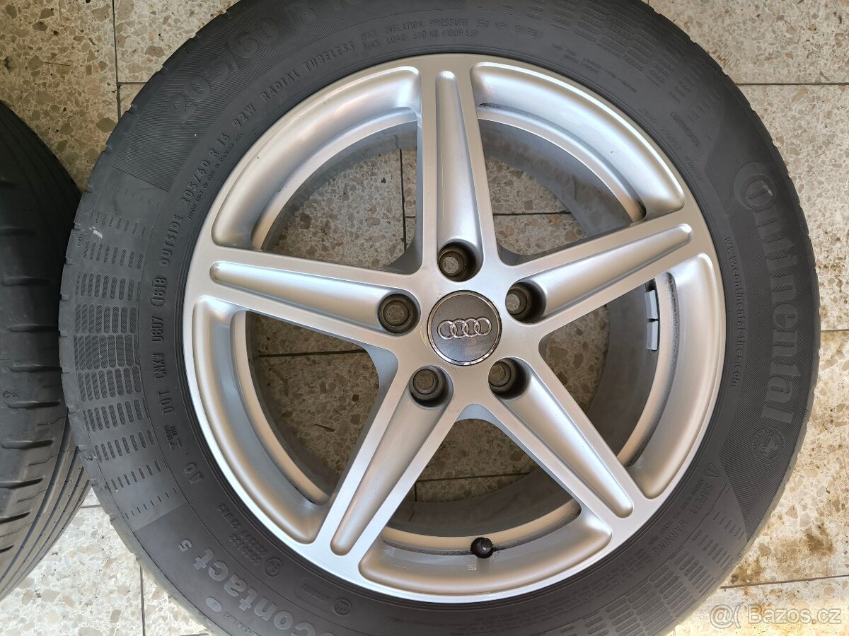 Letní sada kol Audi 206/60 R16 Continental - 2