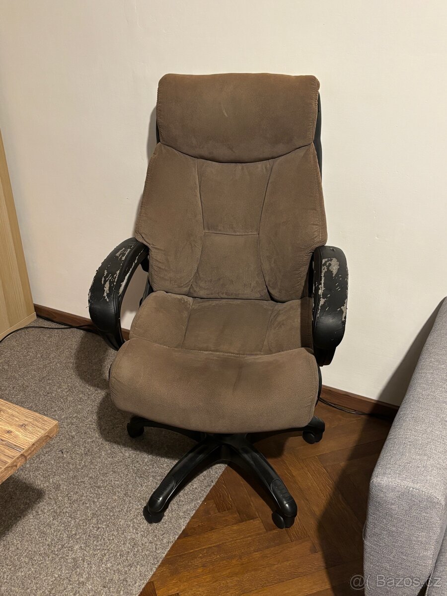 Kancelářská židle hnědá - 2